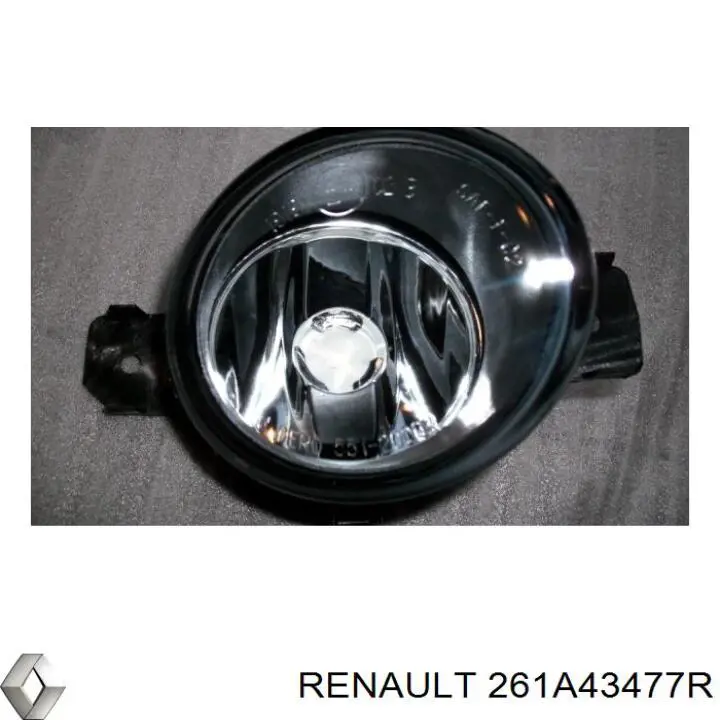 Кронштейн кріплення протитуманною фари, правої Renault (RVI) 261A43477R ціна, від 42.99 USD