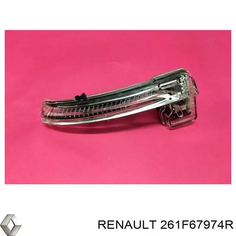 Покажчик повороту дзеркала, лівий Renault (RVI) 261F67974R ціна, від 86.30 USD