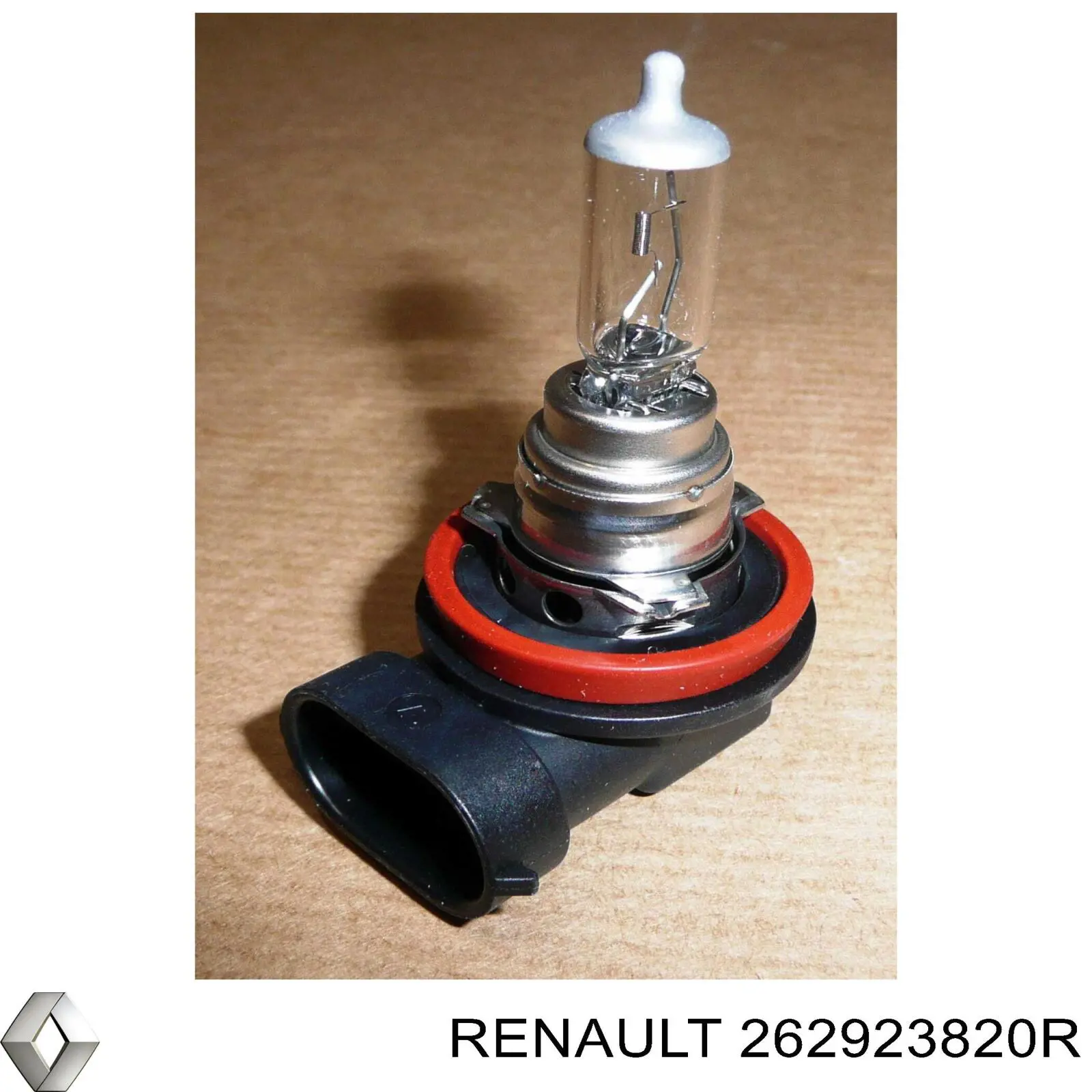 262923820R Renault (RVI) лампочка противотуманной фари