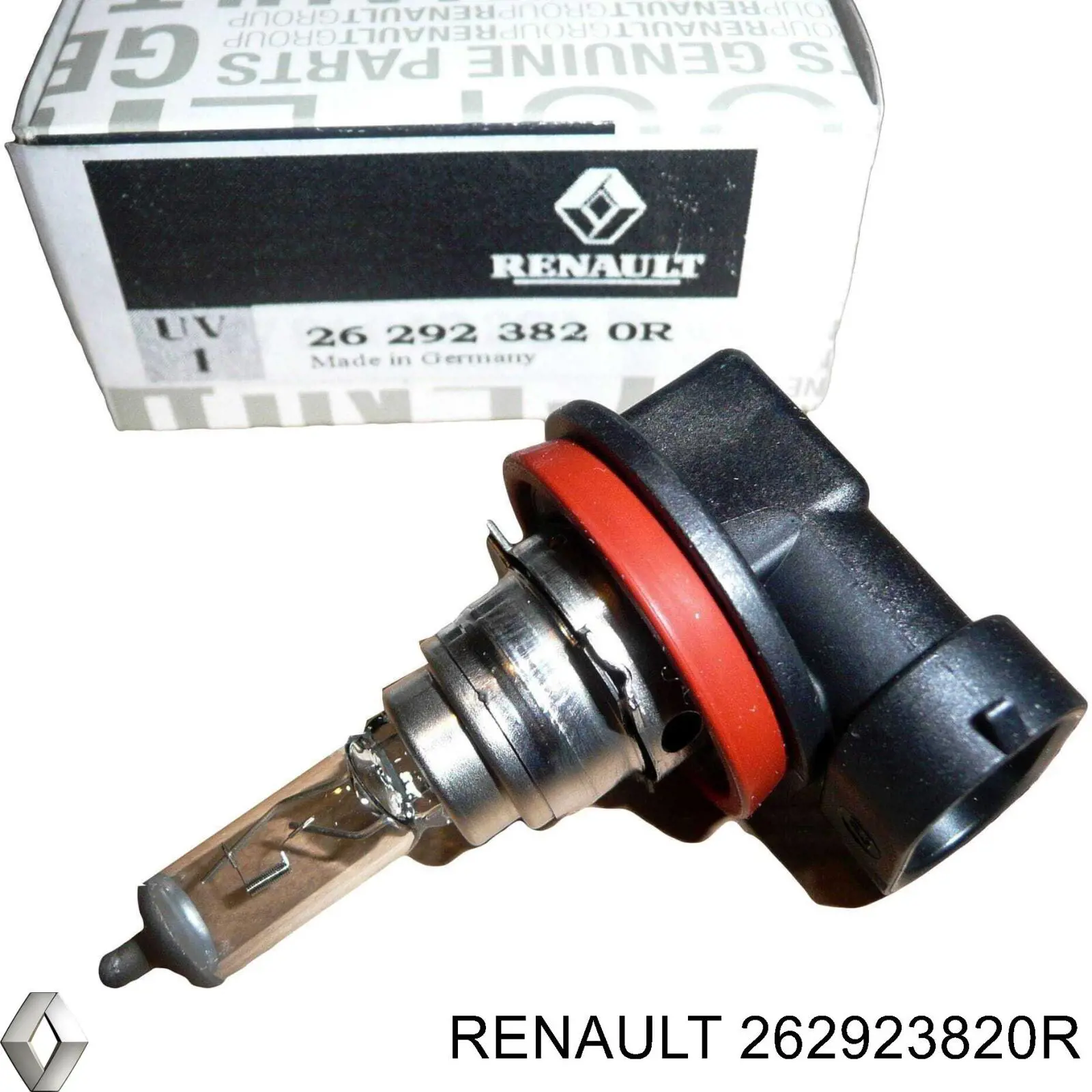 Лампа протитуманної фари Renault (RVI) 262923820R ціна, від 6.08 USD
