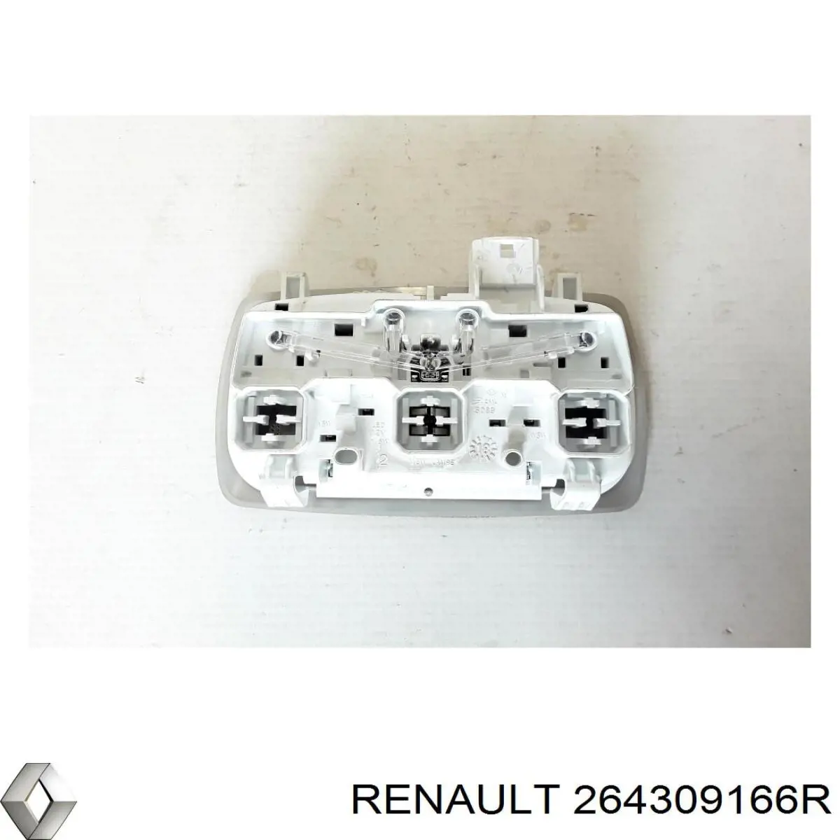 Плафон освітлення салона/кабіни, задній Renault (RVI) 264309166R ціна, від 87.37 USD