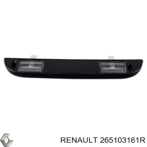 Корпус ліхтаря підсвітки номерного знака на Renault Kangoo (KW01)