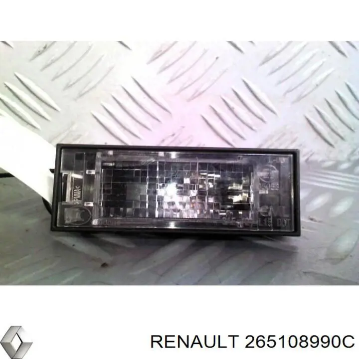 Ліхтар підсвічування заднього номерного знака Renault (RVI) 265108990C ціна, від 9.08 USD