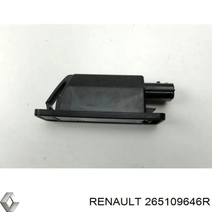 Ліхтар підсвічування заднього номерного знака Renault (RVI) 265109646R ціна, від 12.97 USD