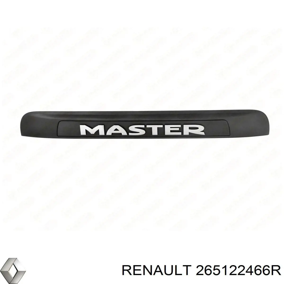 265122466R Renault (RVI) Накладка задніх 3-х/5-х дверей