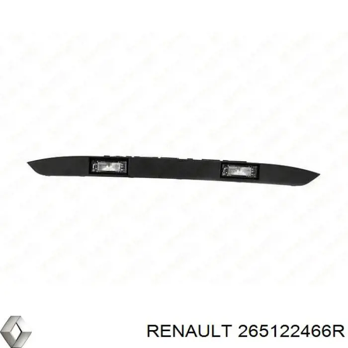 Накладка задньої 3-й/5-й двері Renault (RVI) 265122466R ціна, від 118.42 USD