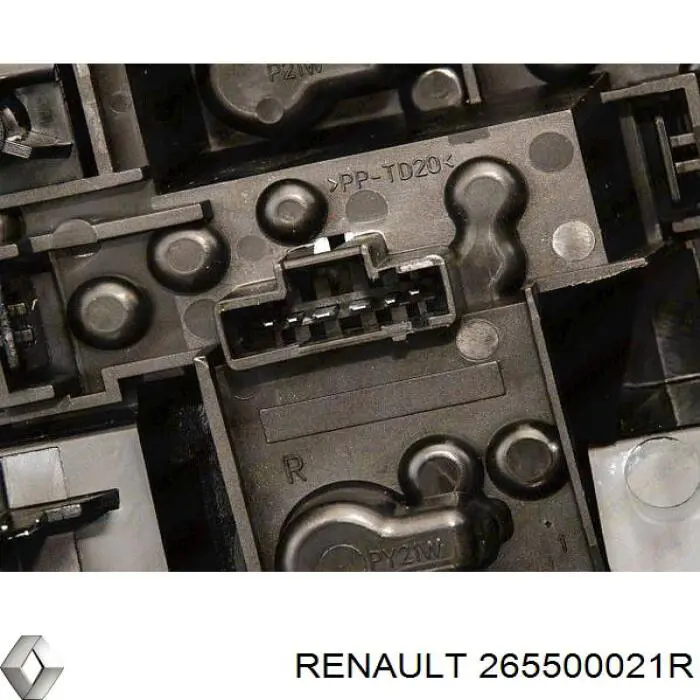 Задні ліхтарі Renault (RVI) 265500021R ціна, від 98.82 USD