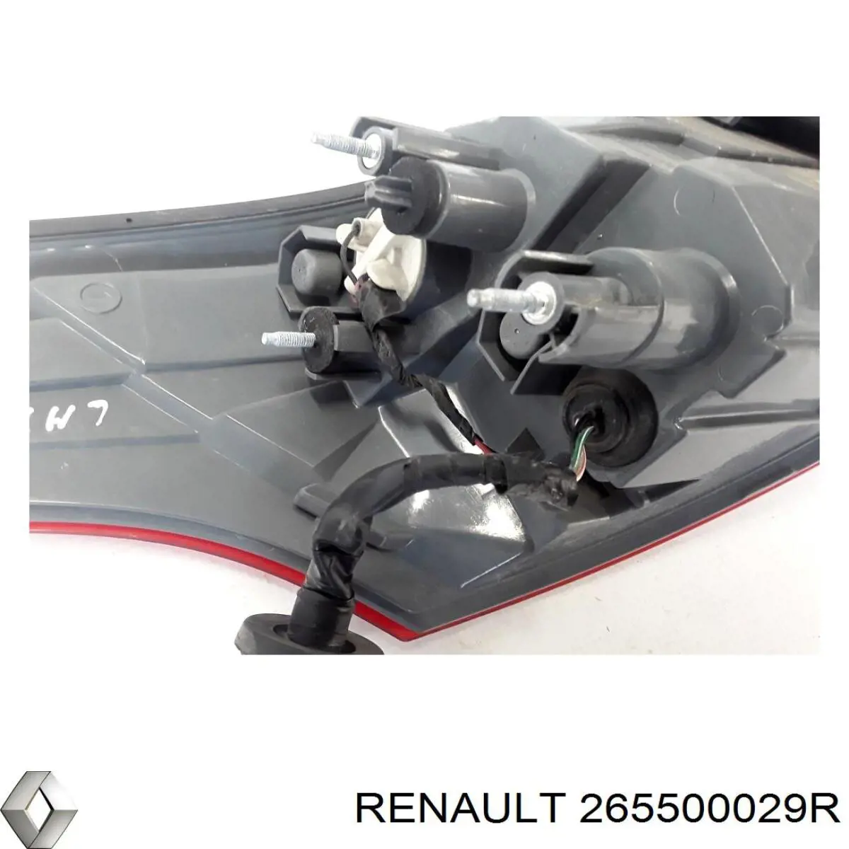 Ліхтар задній правий, зовнішній Renault (RVI) 265500029R ціна, від 158.36 USD