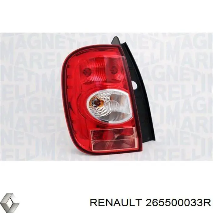 Купити 265500033R Renault (RVI) Задня права фара