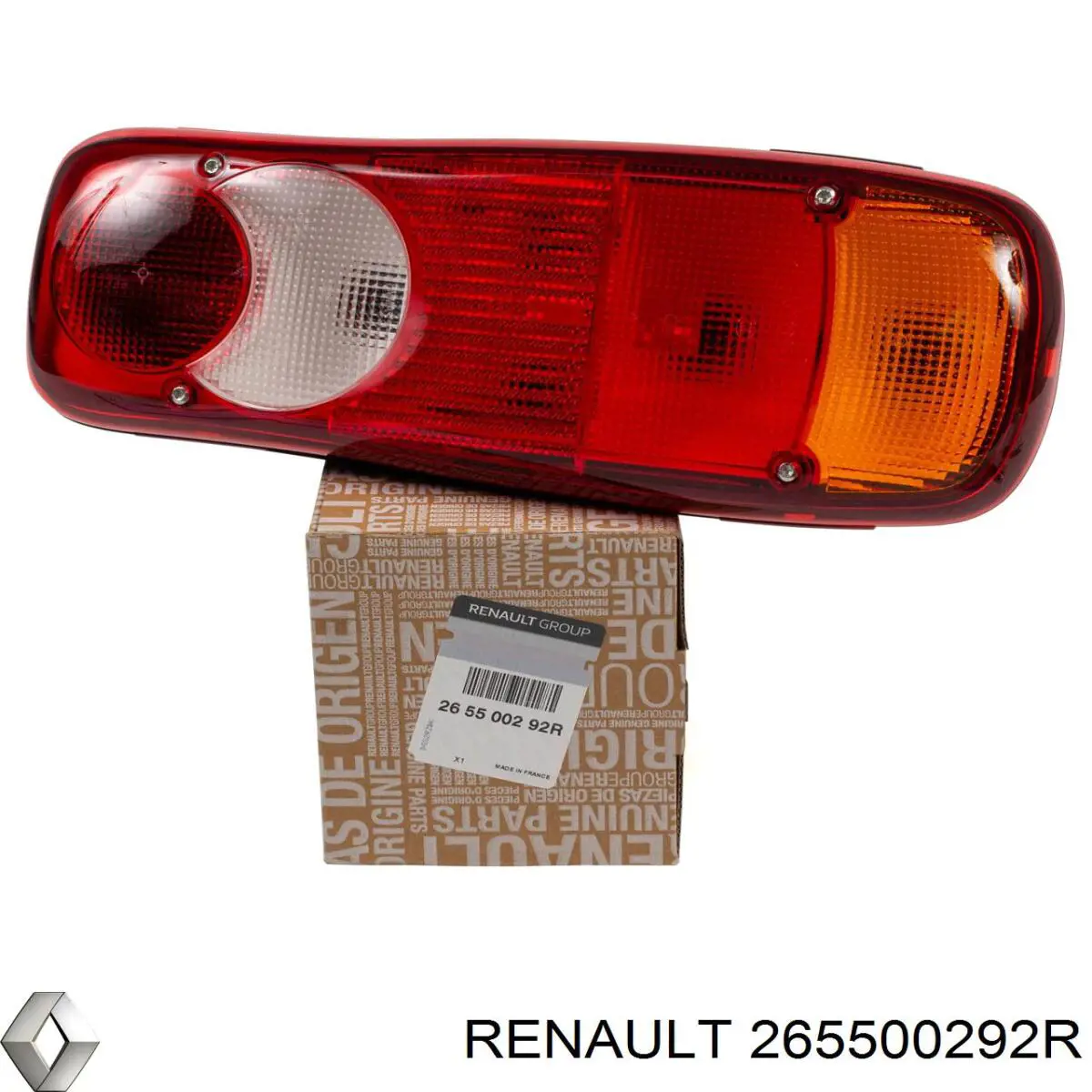 Задні ліхтарі Renault (RVI) 265500292R ціна, від 31.37 USD