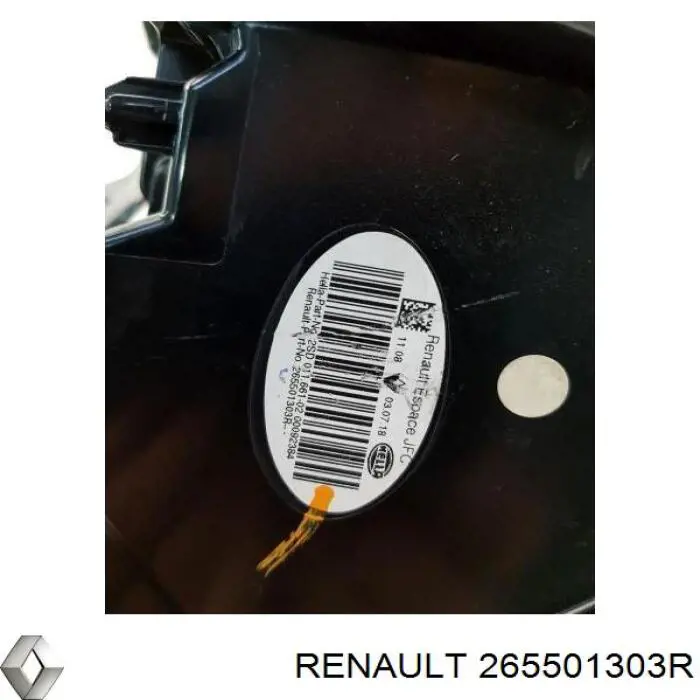 265501303R Renault (RVI) Ліхтар задній правий