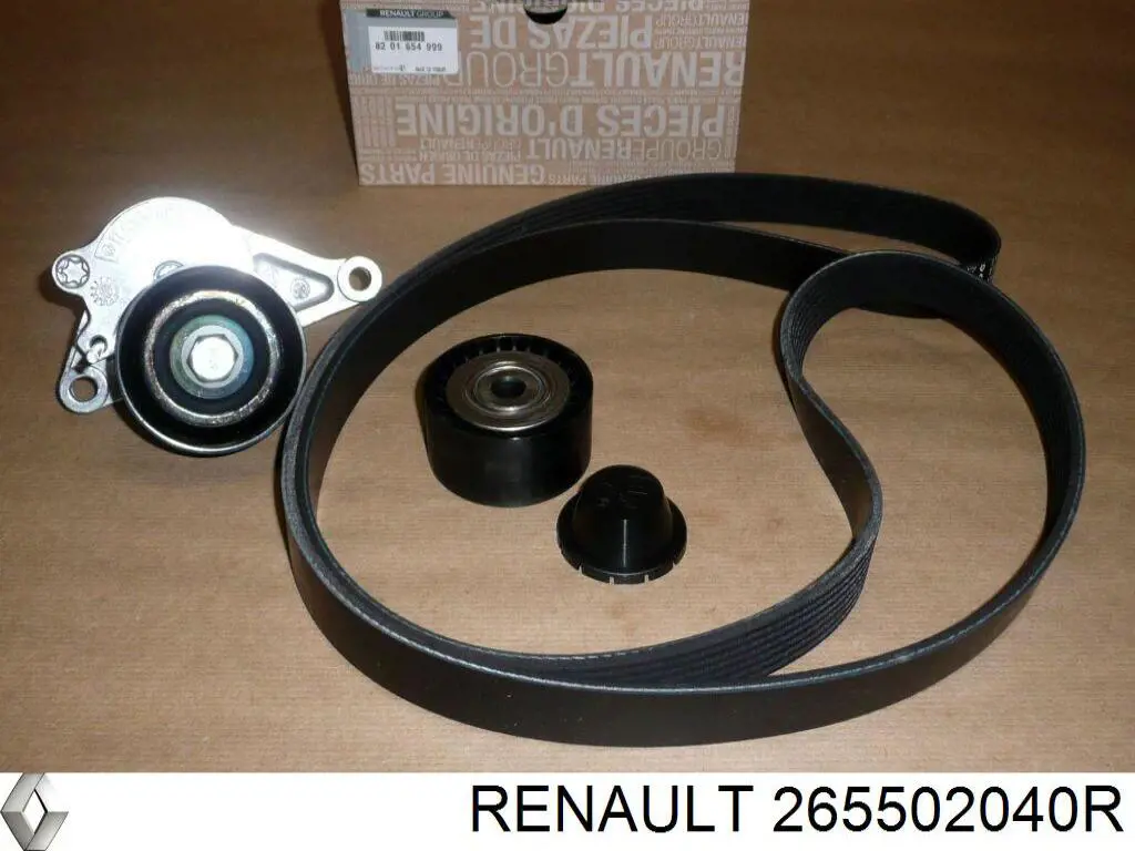 Ліхтар задній правий, зовнішній 265502040R Renault (RVI)