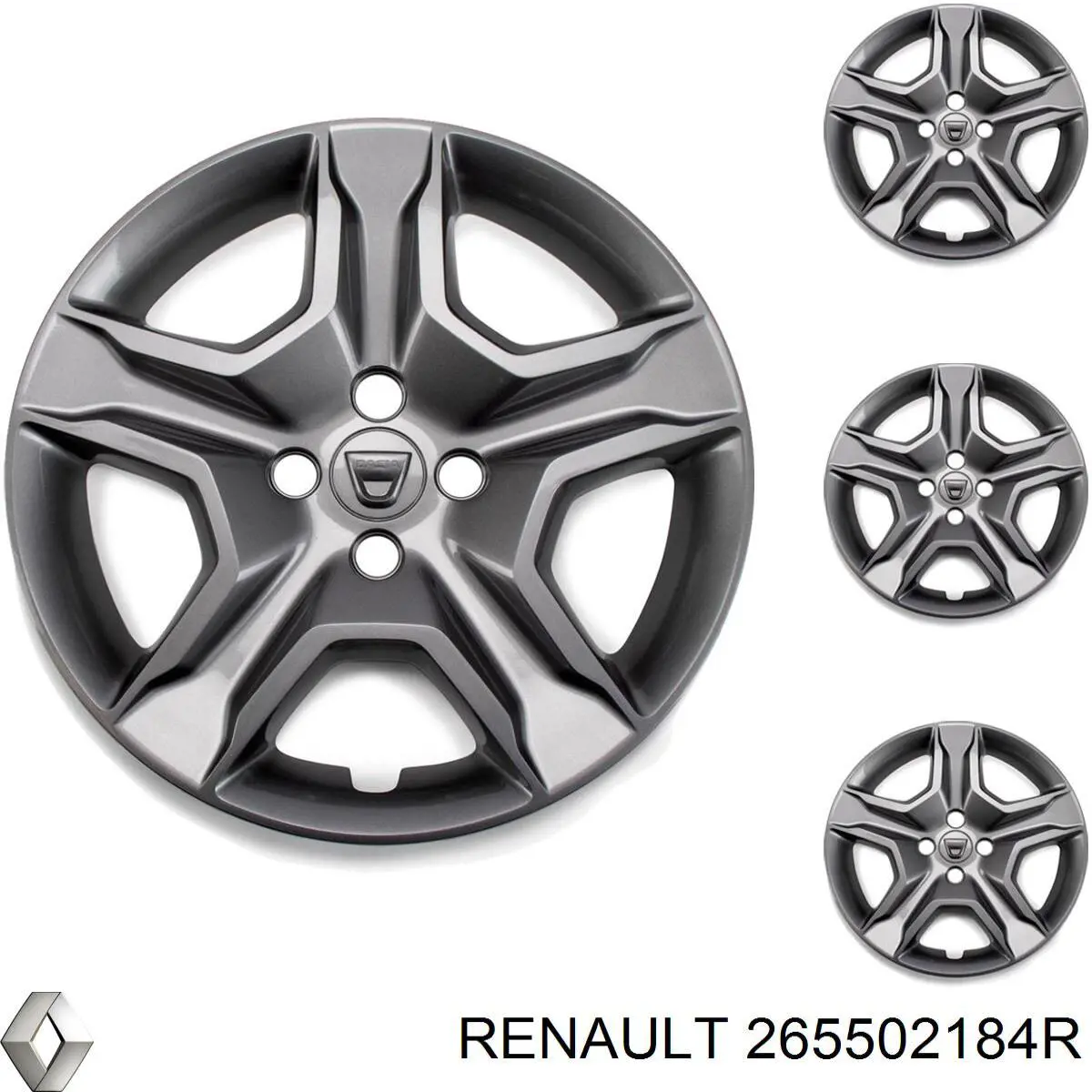 Задня права фара 265502184R Renault (RVI)