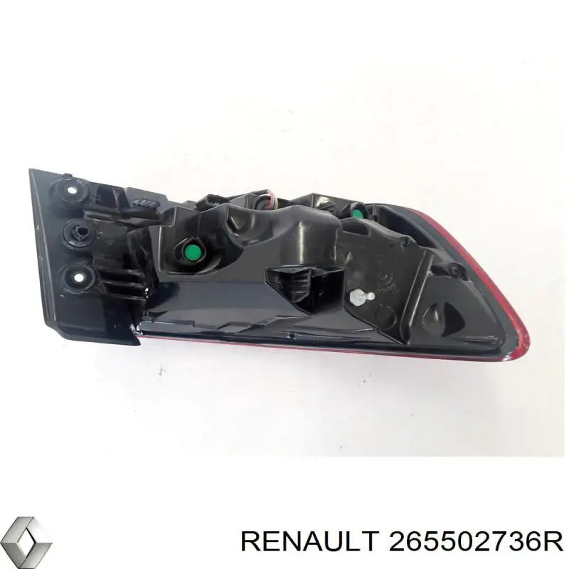 Ліхтар задній правий, зовнішній Renault (RVI) 265501301R ціна, від 254.52 USD