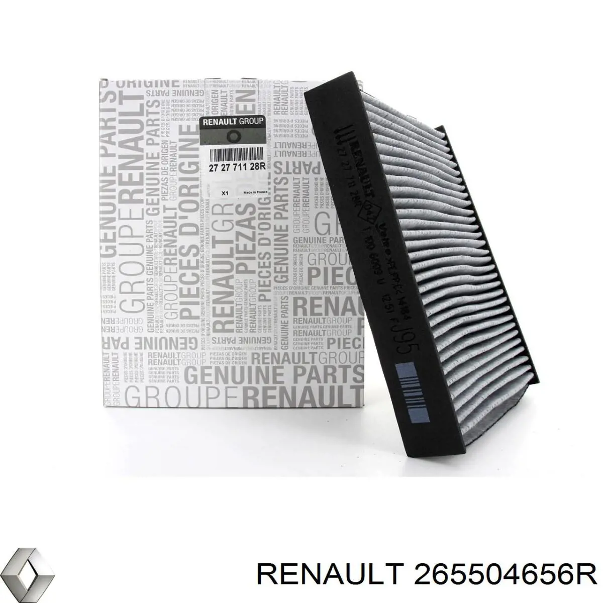Ліхтар задній правий, верхній 265504656R Renault (RVI)