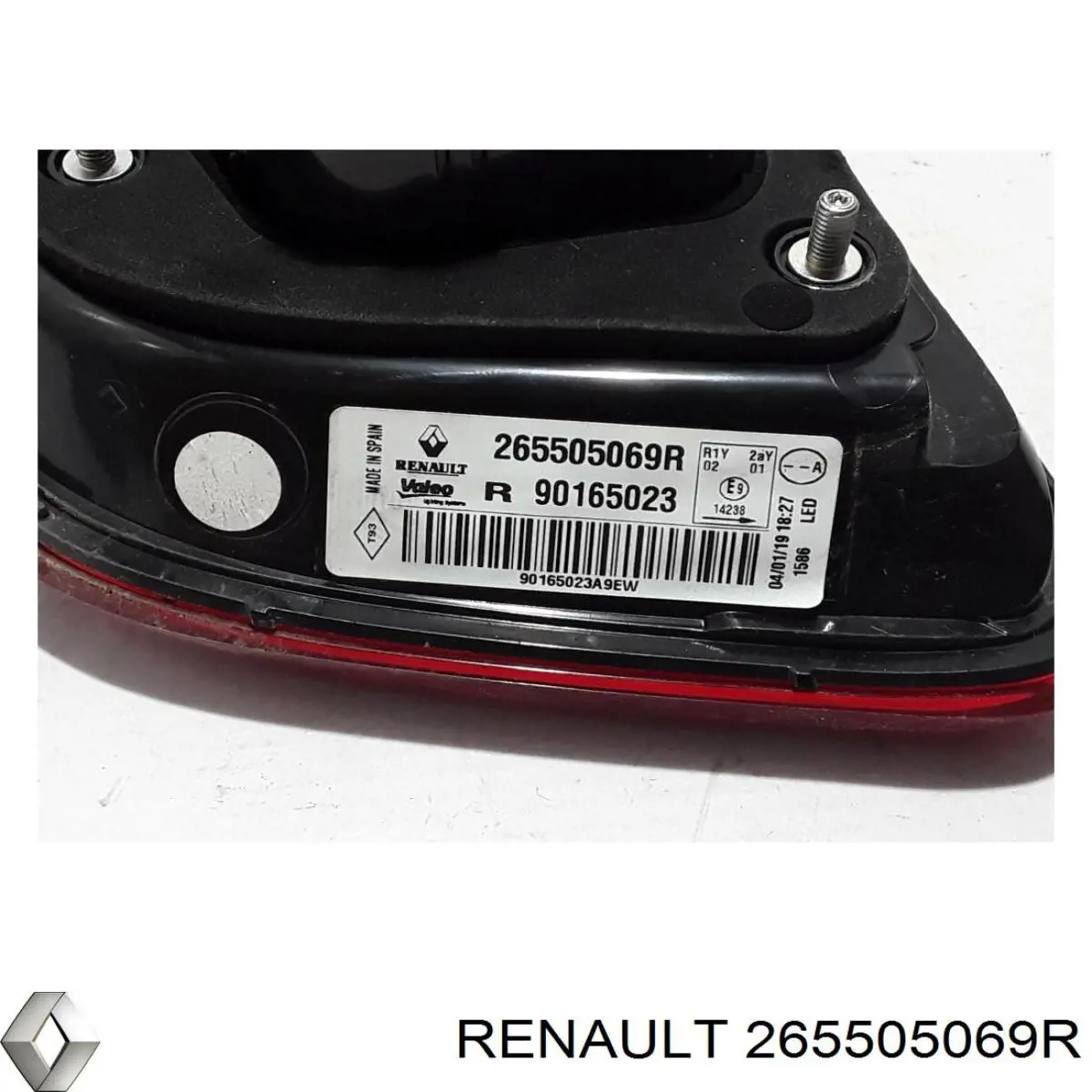 Стоп задній Renault (RVI) 265505069R ціна, від 124.01 USD