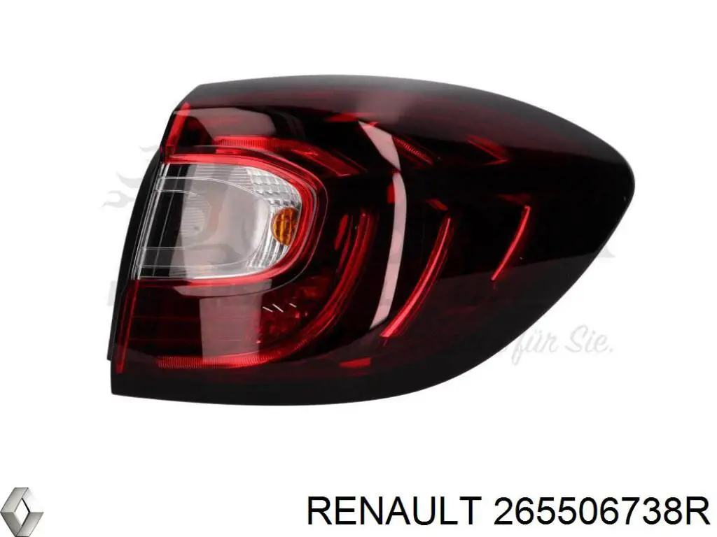 265506738R Renault (RVI) Ліхтар задній правий