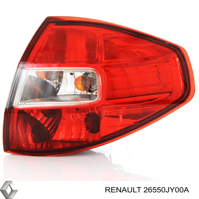 Ліхтар задній правий, зовнішній Renault (RVI) 26550JY00A ціна, від 64.82 USD