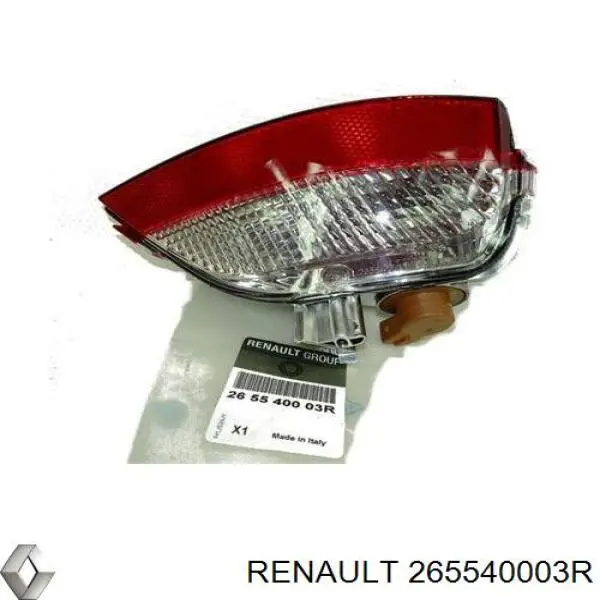Купити 265540003R Renault (RVI) Фара протитуманна задня, права