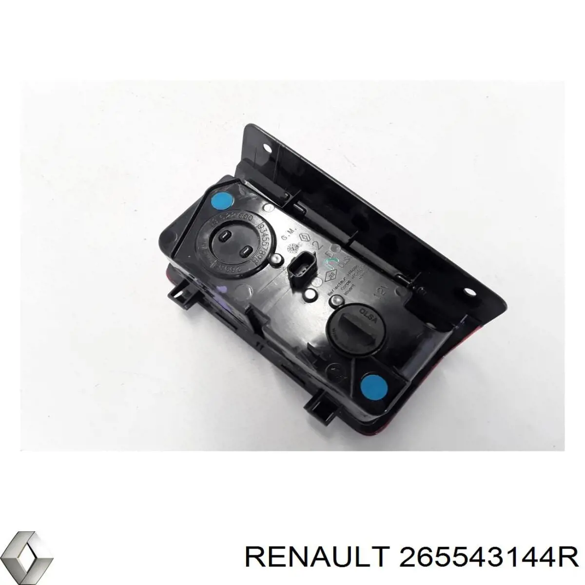 Ліхтар заднього ходу правий Renault (RVI) 265543144R ціна, від 35.40 USD