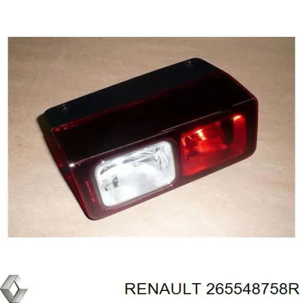 Ліхтар заднього ходу правий Renault (RVI) 265548758R ціна, від 38.90 USD