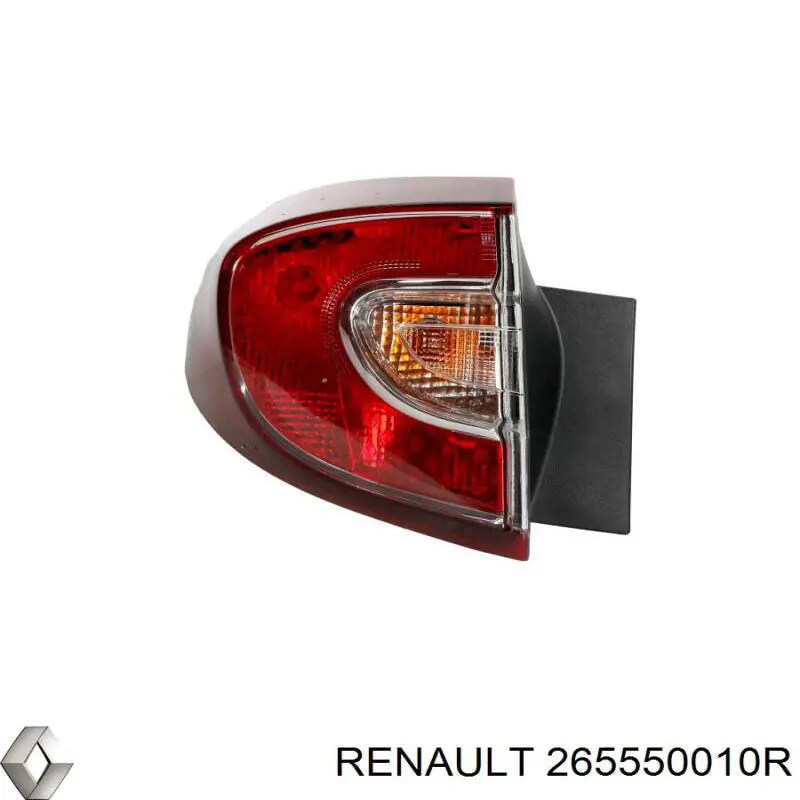 Задня ліва зовнішня фара Renault (RVI) 265550010R ціна, від 77.79 USD