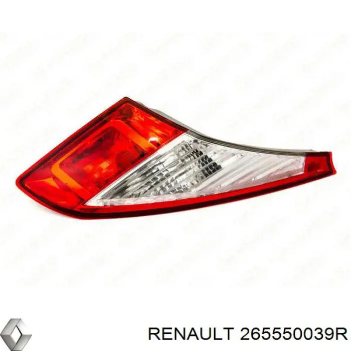 265550039R Renault (RVI) ліхтар задній лівий, внутрішній