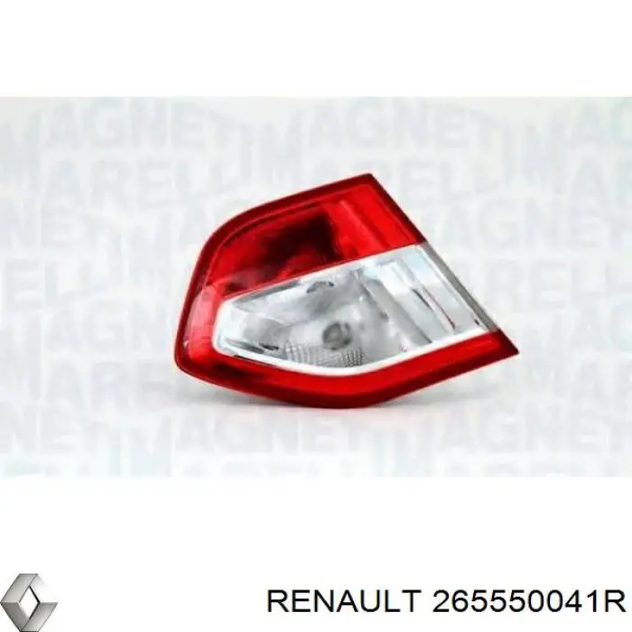 265550041R Renault (RVI) Ліхтар задній лівий, внутрішній