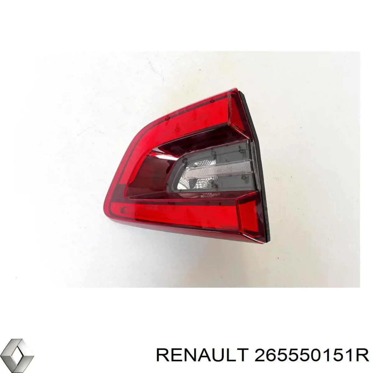 Ліхтар задній лівий, внутрішній 265550151R Renault (RVI)