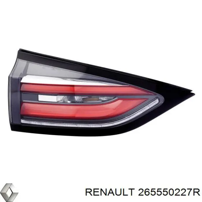 265550227R Renault (RVI) Ліхтар задній лівий, внутрішній