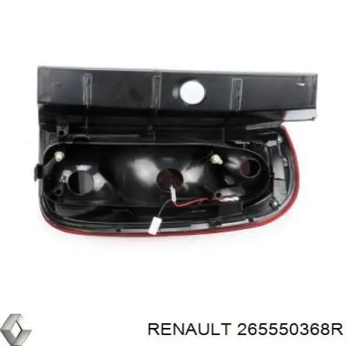 Ліхтар задній лівий Renault (RVI) 265550368R ціна, від 66.28 USD
