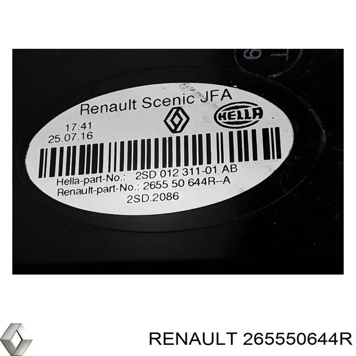 Купити 265550644R Renault (RVI) Лівий стоп