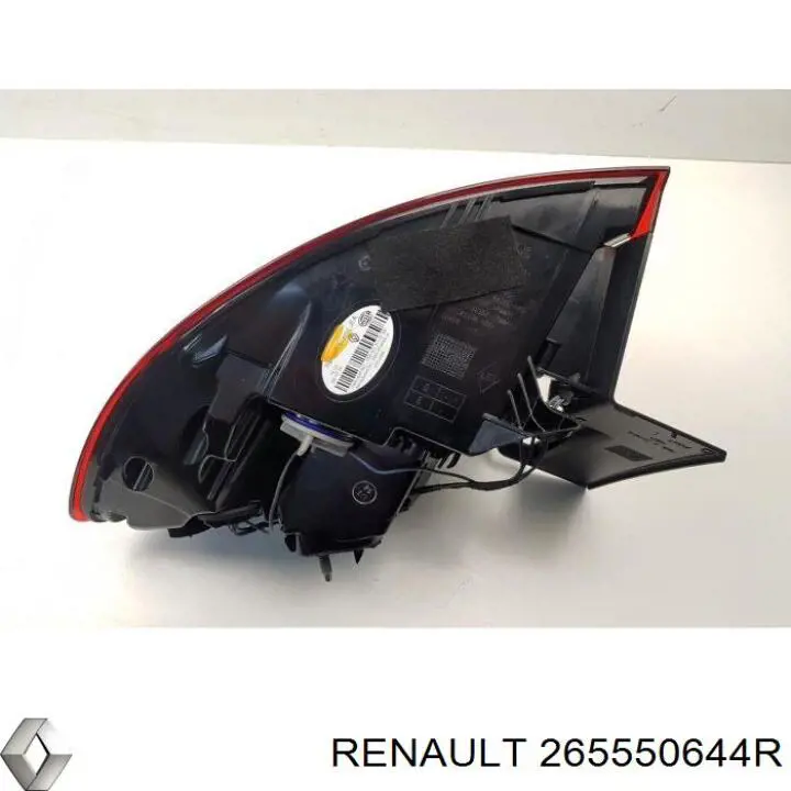 Ліхтар задній лівий Renault (RVI) 265550644R ціна, від 162.16 USD