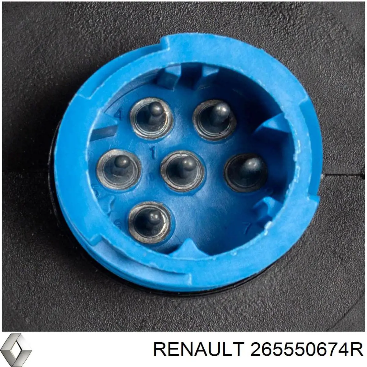 Ліхтар задній лівий Renault (RVI) 265550674R ціна, від 26.55 USD