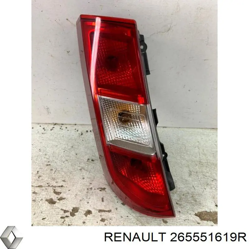 Ліхтар задній лівий Renault (RVI) 265551619R ціна, від 55.82 USD