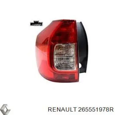 Лівий стоп 265551978R Renault (RVI)