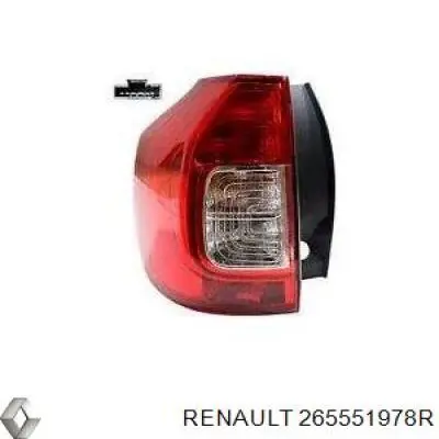265551978R Renault (RVI) Задня ліва фара