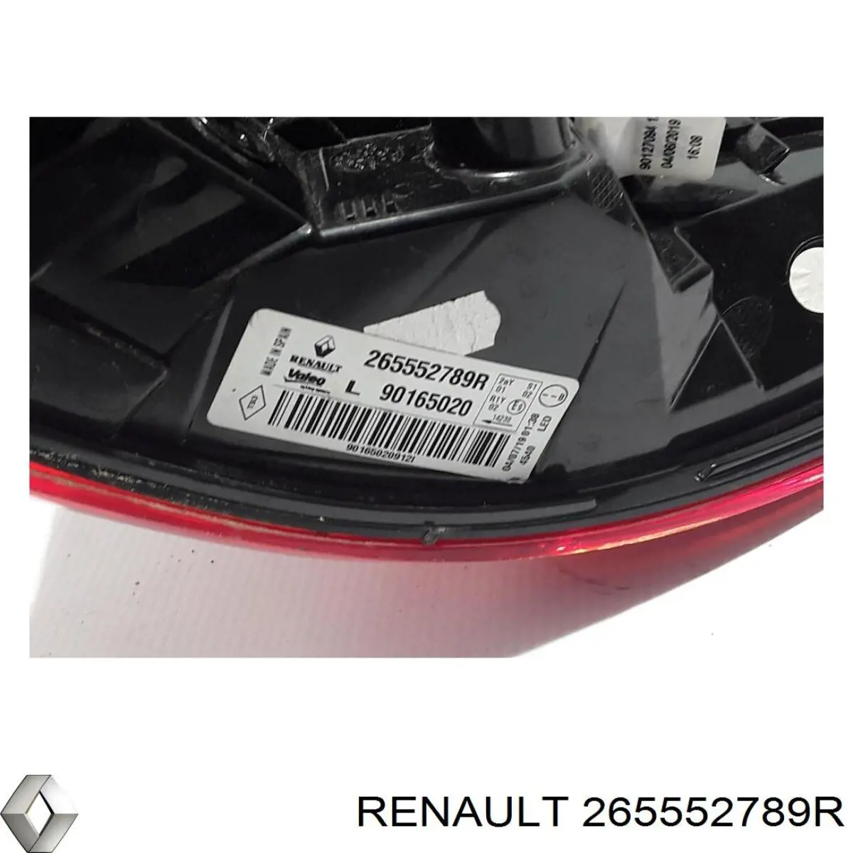 Ліхтар задній лівий, зовнішній 265552789R Renault (RVI)