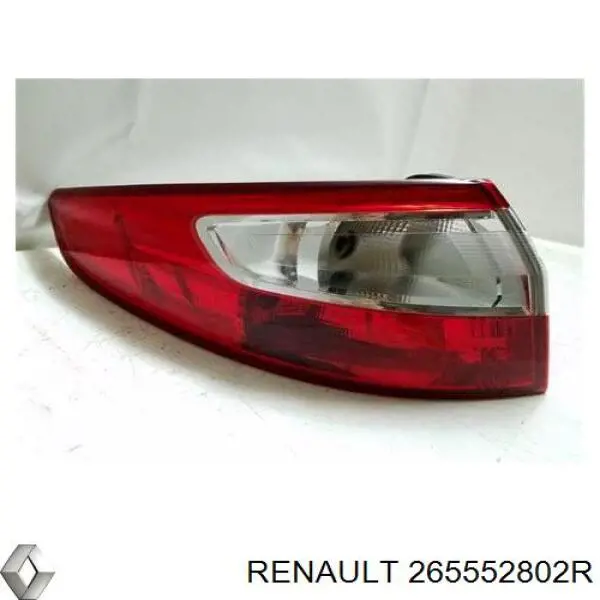 Задня ліва зовнішня фара Renault (RVI) 265552802R ціна, від 46.13 USD