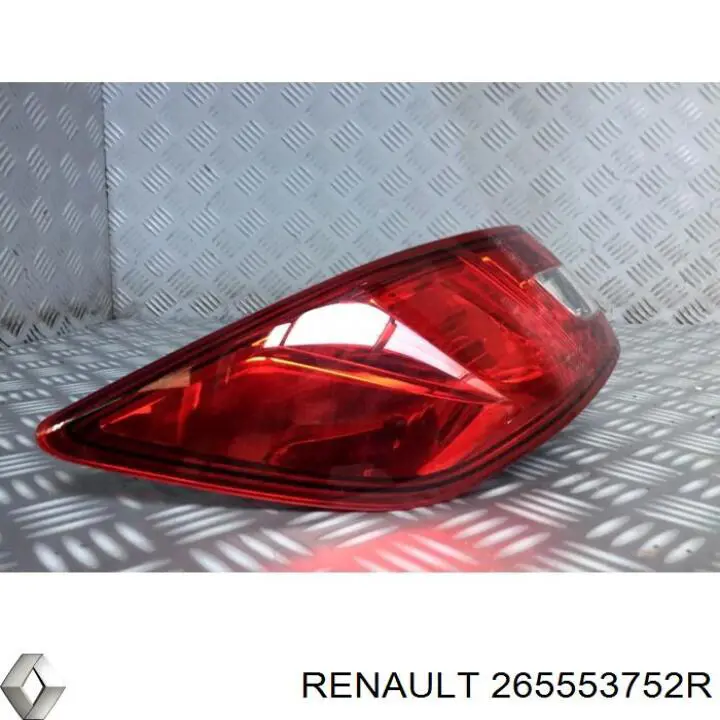 Задня ліва зовнішня фара Renault (RVI) 265553752R ціна, від 43.00 USD