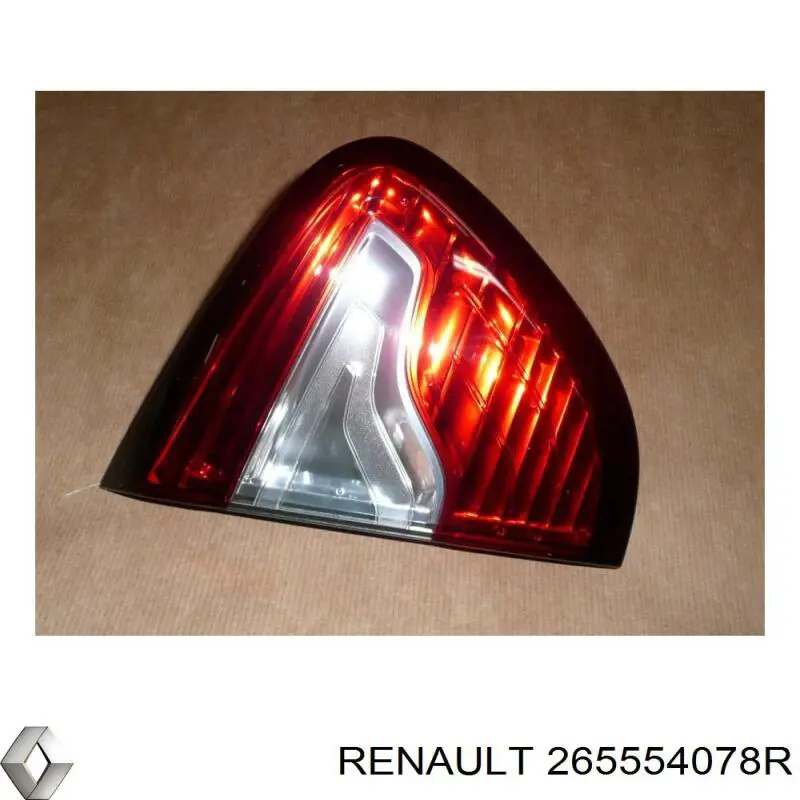 265554078R Renault (RVI) Ліхтар задній лівий, внутрішній