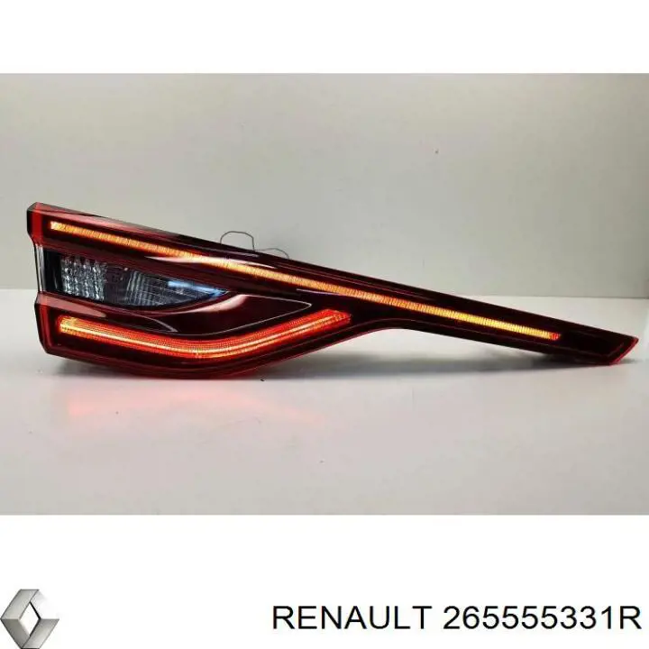 Ліхтар задній лівий, внутрішній 265555331R Renault (RVI)