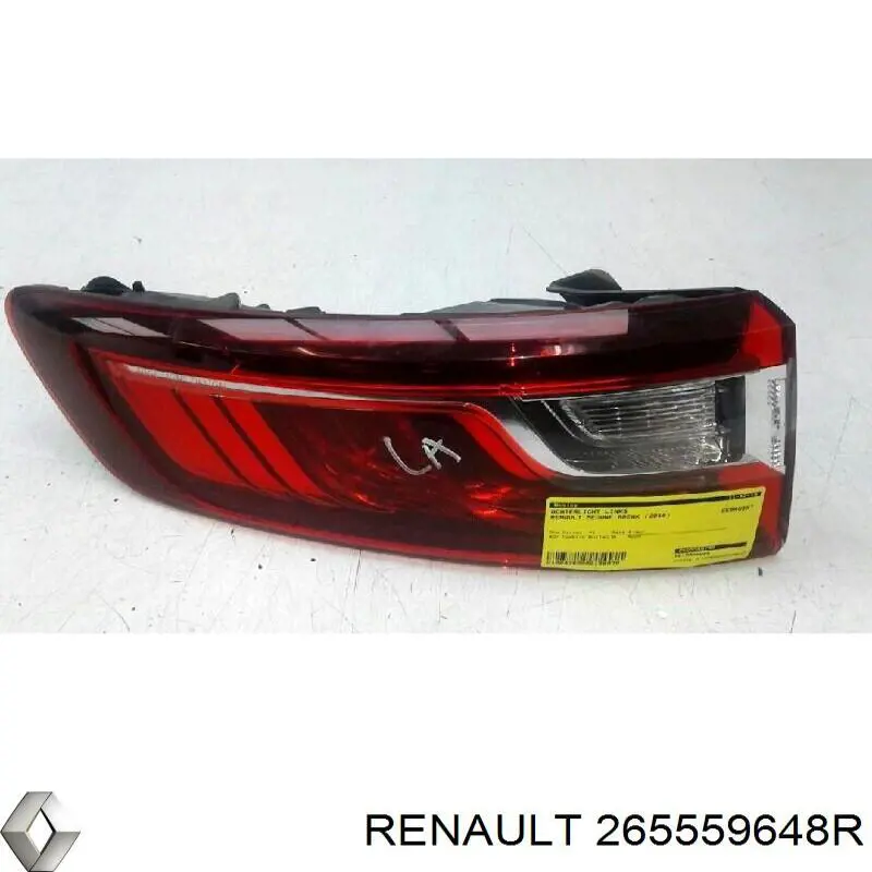 265559648R Renault (RVI) Ліхтар задній лівий, внутрішній