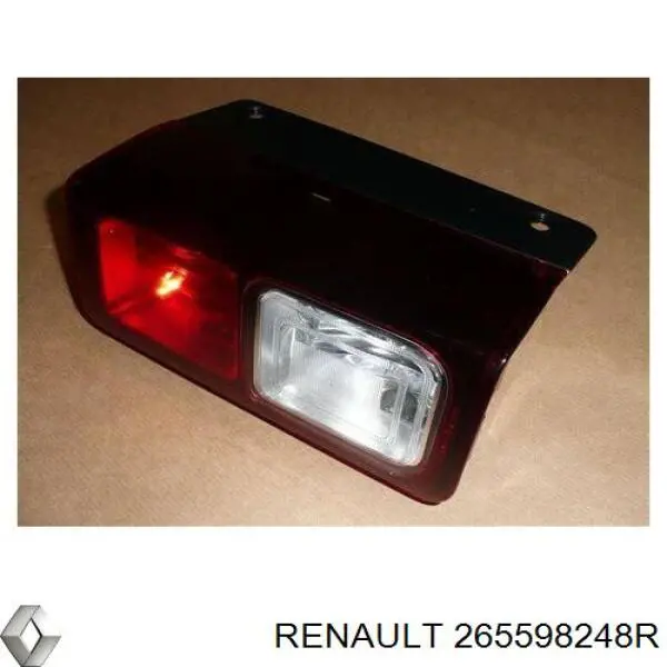 Ліхтар заднього ходу лівий 265598248R Renault (RVI)