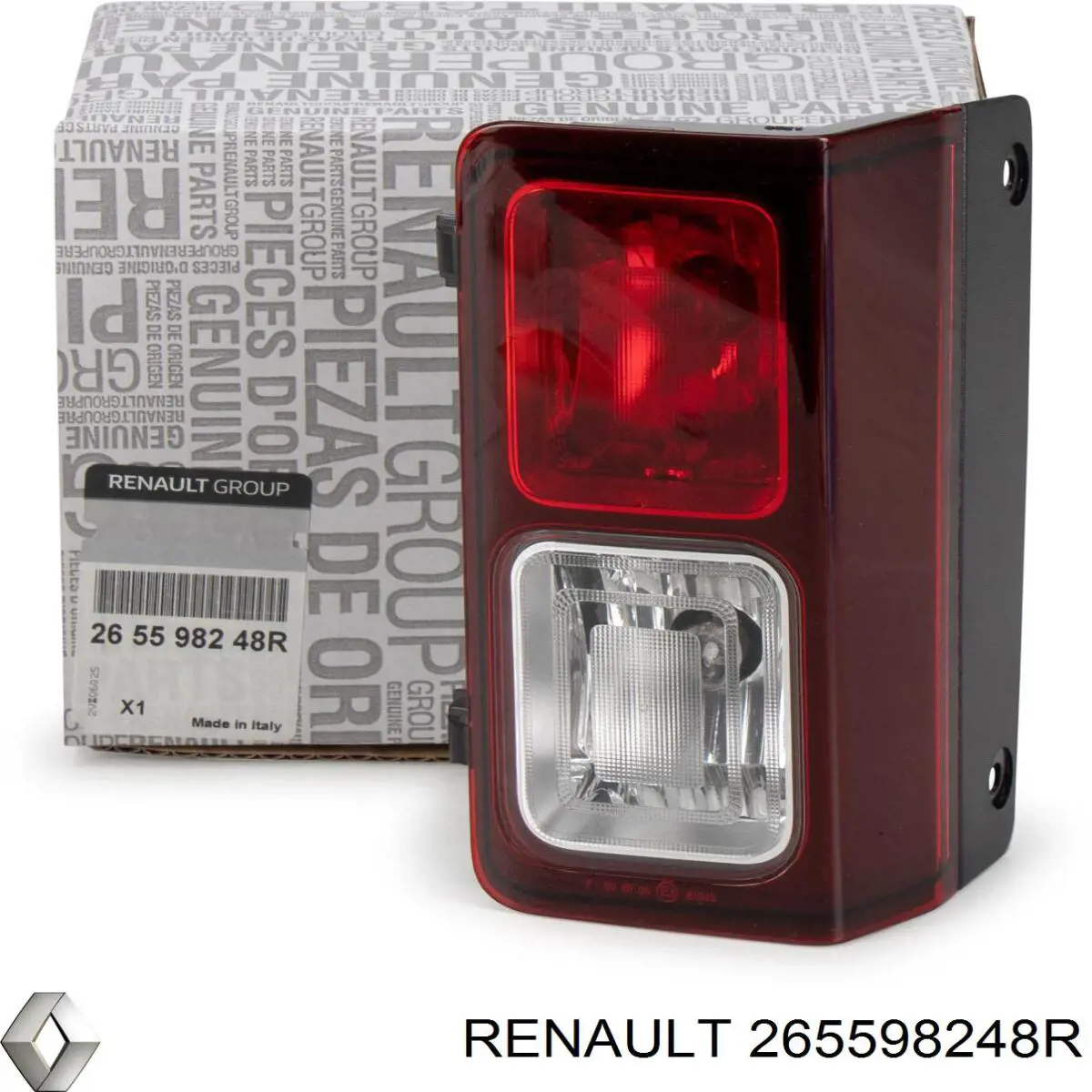 Ліхтар заднього ходу лівий Renault (RVI) 265598248R ціна, від 37.25 USD
