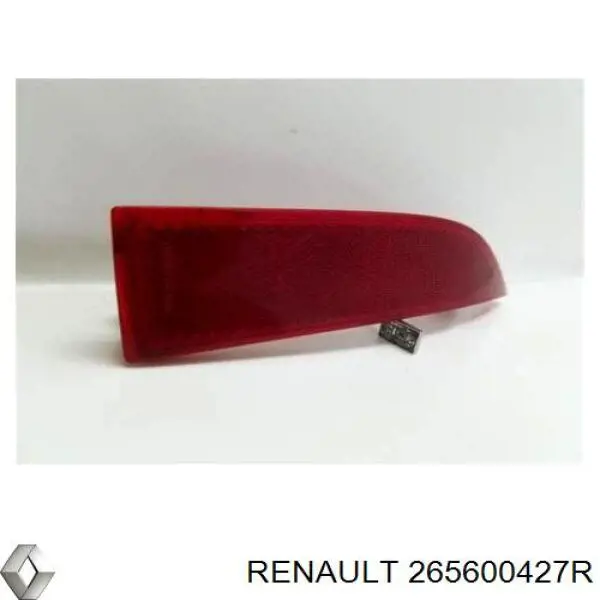 Катафот (відбивач) заднього бампера, правий Renault LOGAN 2 1105 (Рено Логан)
