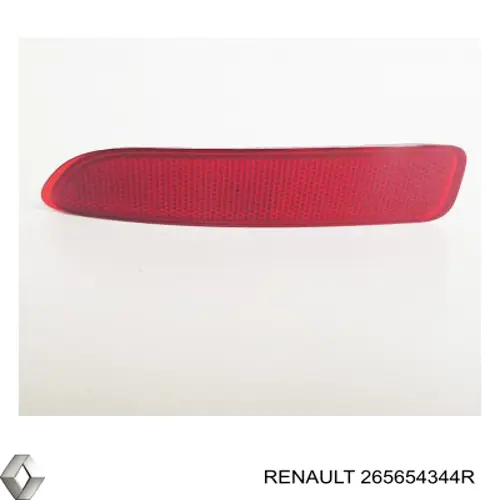 Лівий катафот заднього бампера Renault (RVI) 265654344R ціна, від 3.99 USD