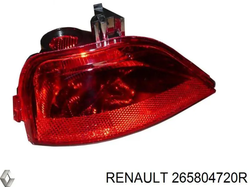 Протівотуманнка задня, права Renault (RVI) 265806717R ціна, від 56.08 USD