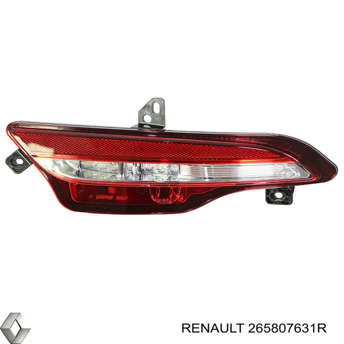 Протівотуманнка задня, права Renault (RVI) 265807631R ціна, від 73.71 USD