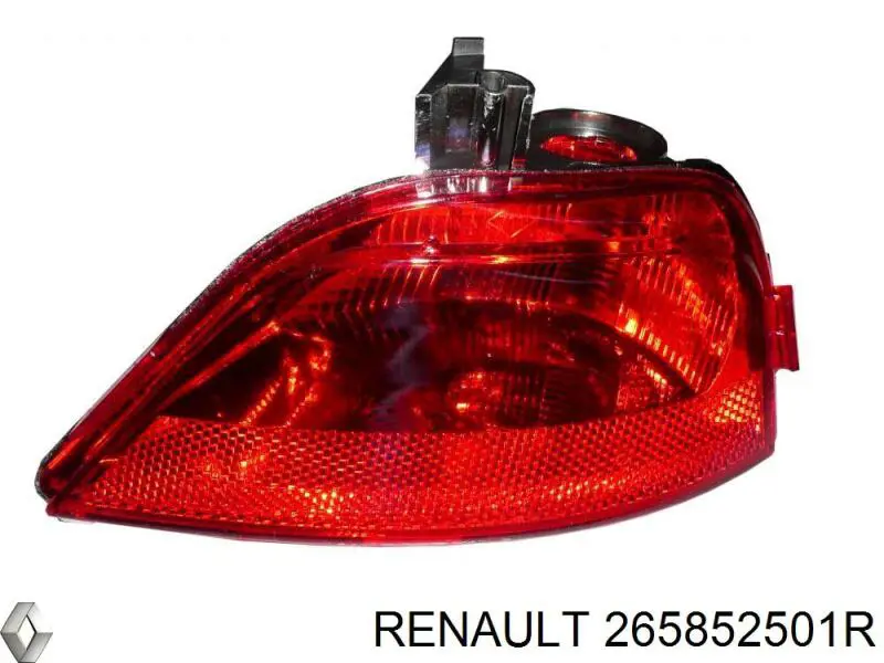 Фара задня, ліва Renault (RVI) 265852501R ціна, від 37.66 USD